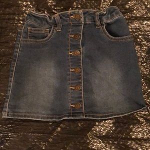 NEX- Girls New Blue Jean Skirt